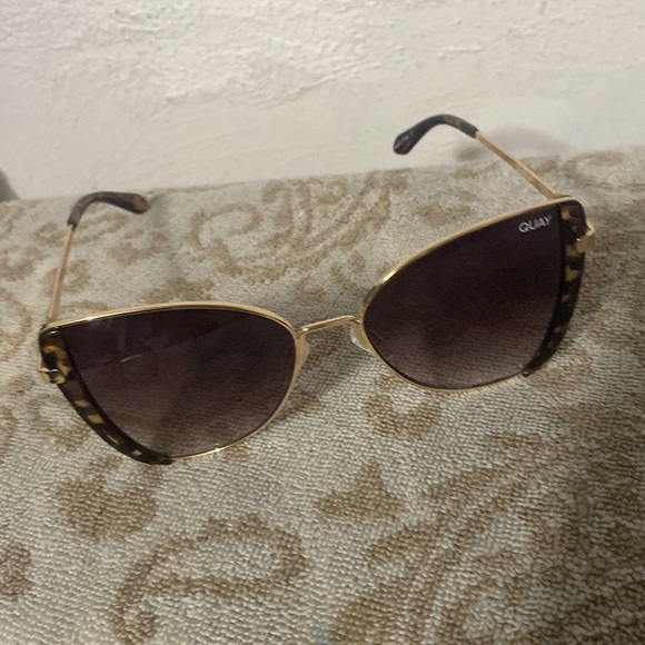 Coach Katelyn Gold/tan/dark brown shoes 9.5 M+🕶Quay Gradient Glow-up w case - Picture 13 of 17